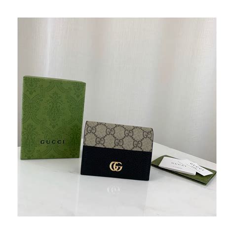 gucci card case wallet review|gucci marmont card case wallet.